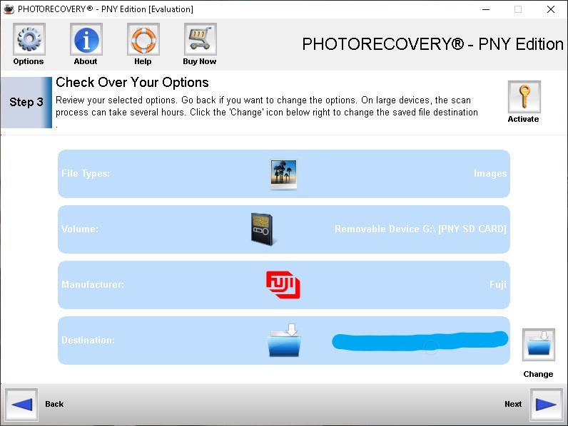 pny photorecovery summary