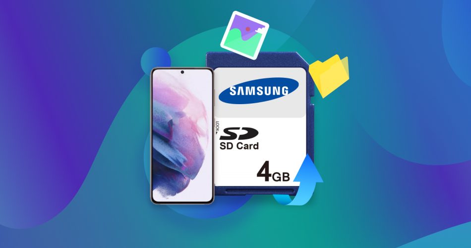 How do I recover data from my Samsung SD card?