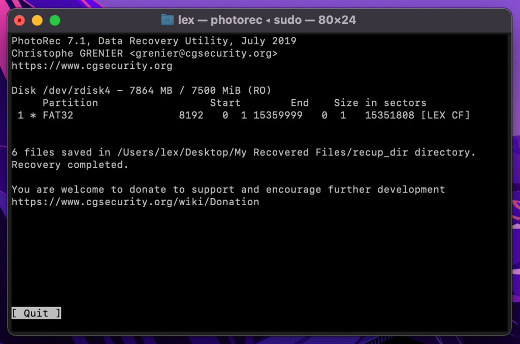 CF Card Recovery for Mac Recover Data From a CompactFlash Card on macOS