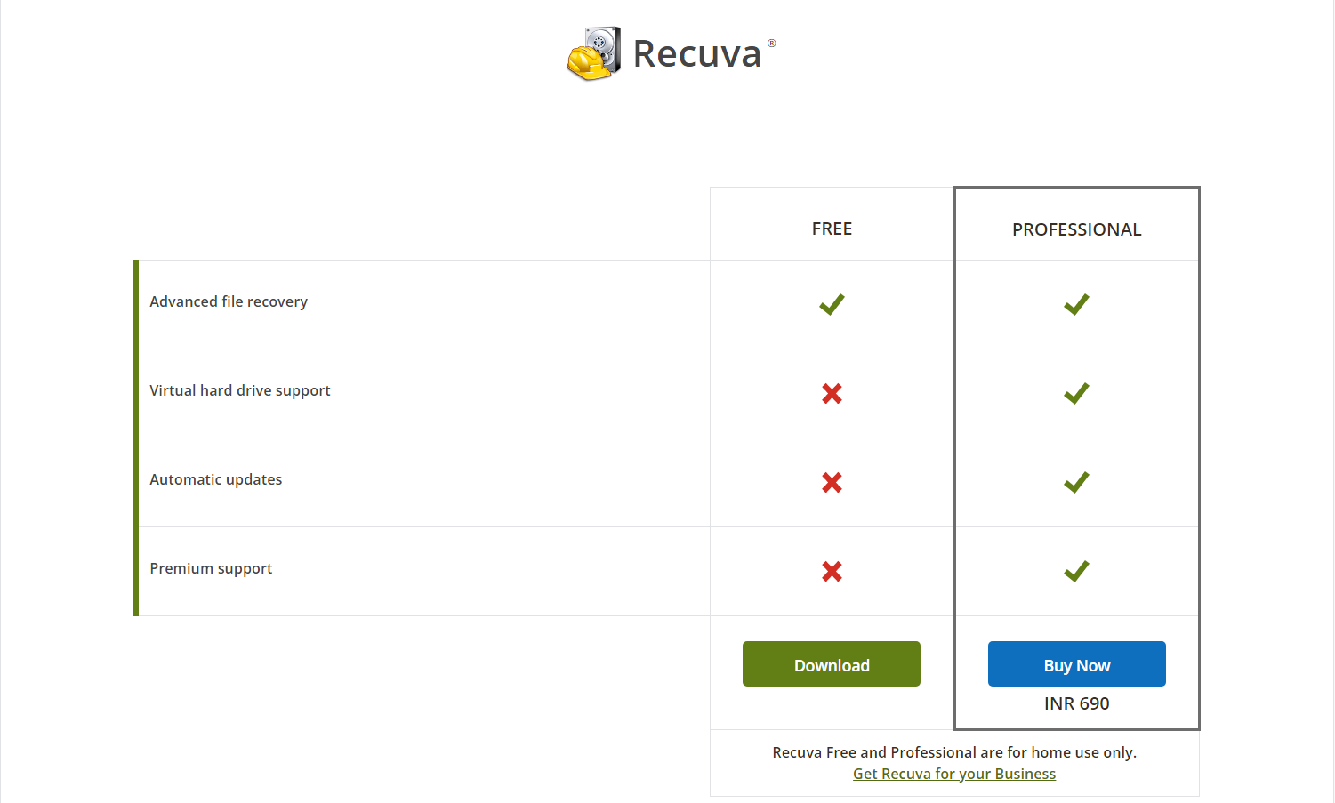 download recuva from website