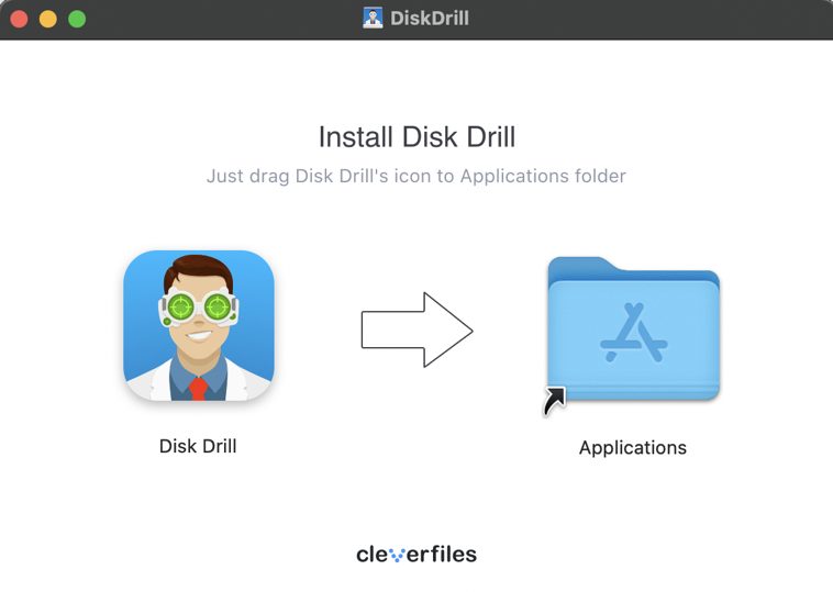 drag icon to application folder