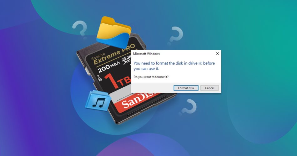 Recover SD Card Without Formatting