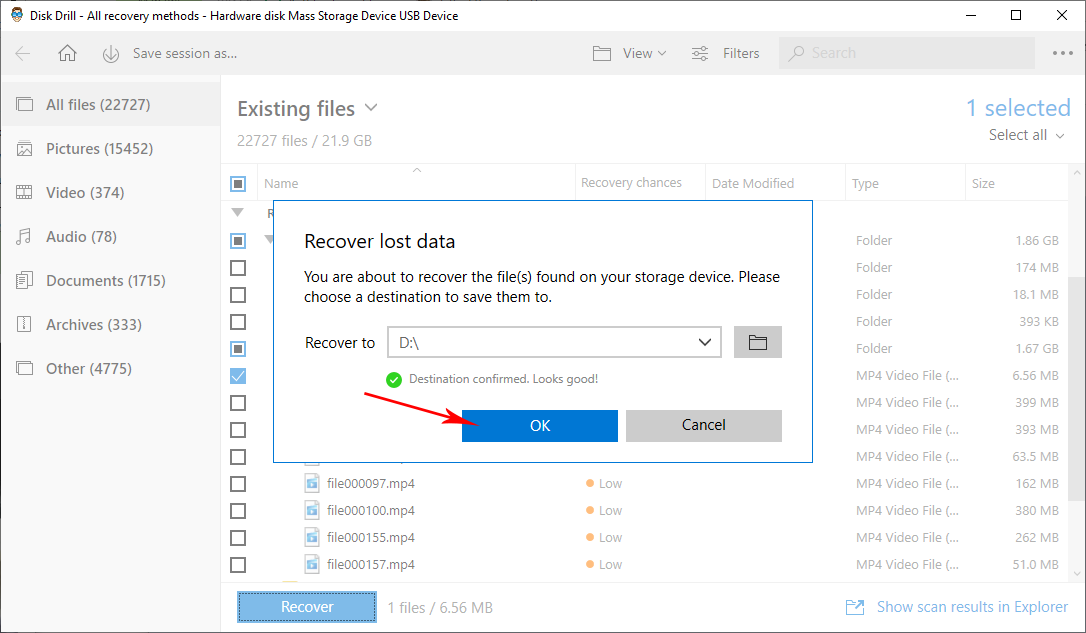 disk drill recover