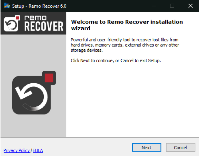 remo recover installer