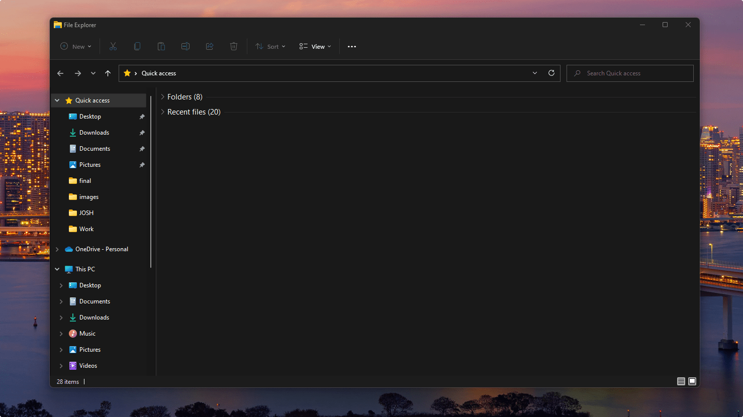 accessing file explorer on windows