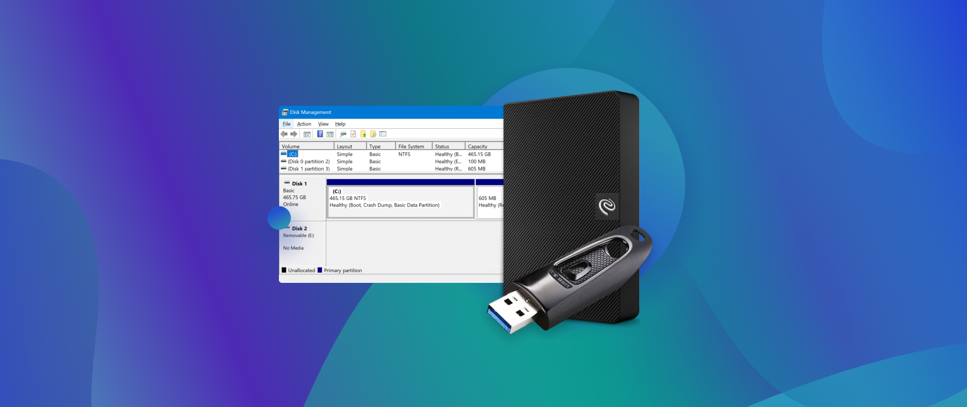 Destilar Párrafo Bóveda Complete Guide to Fix “Removable Disk/USB No Media” Error in Disk Management