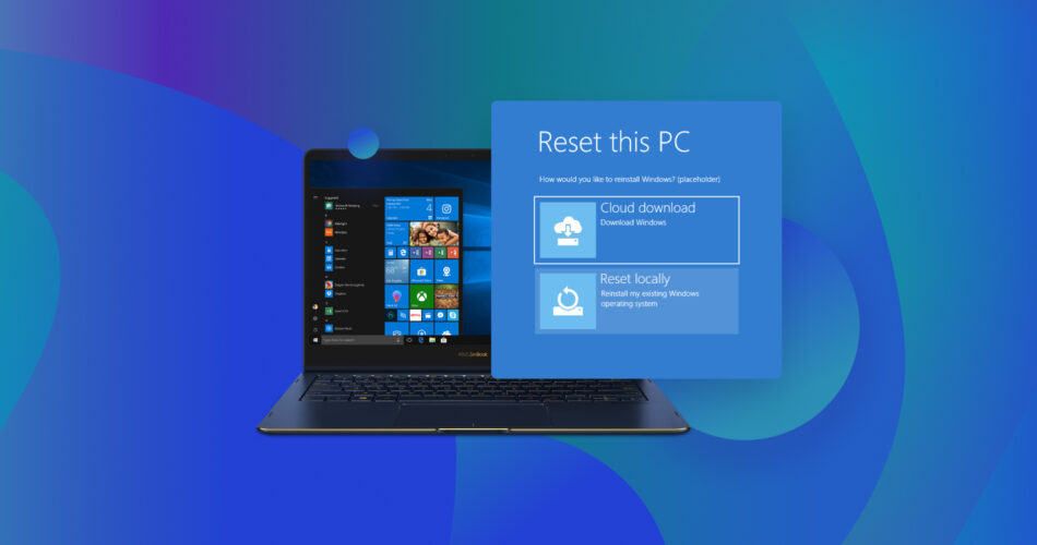 Reinstall Windows 10 Without Losing Data