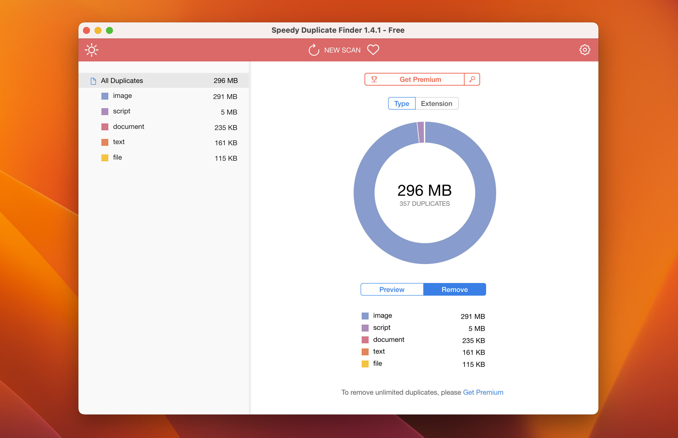 Speedy Duplicate Finder