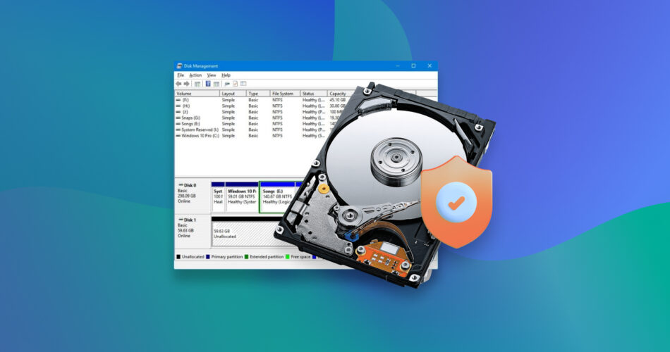 Initialize a Disk Without Losing Data
