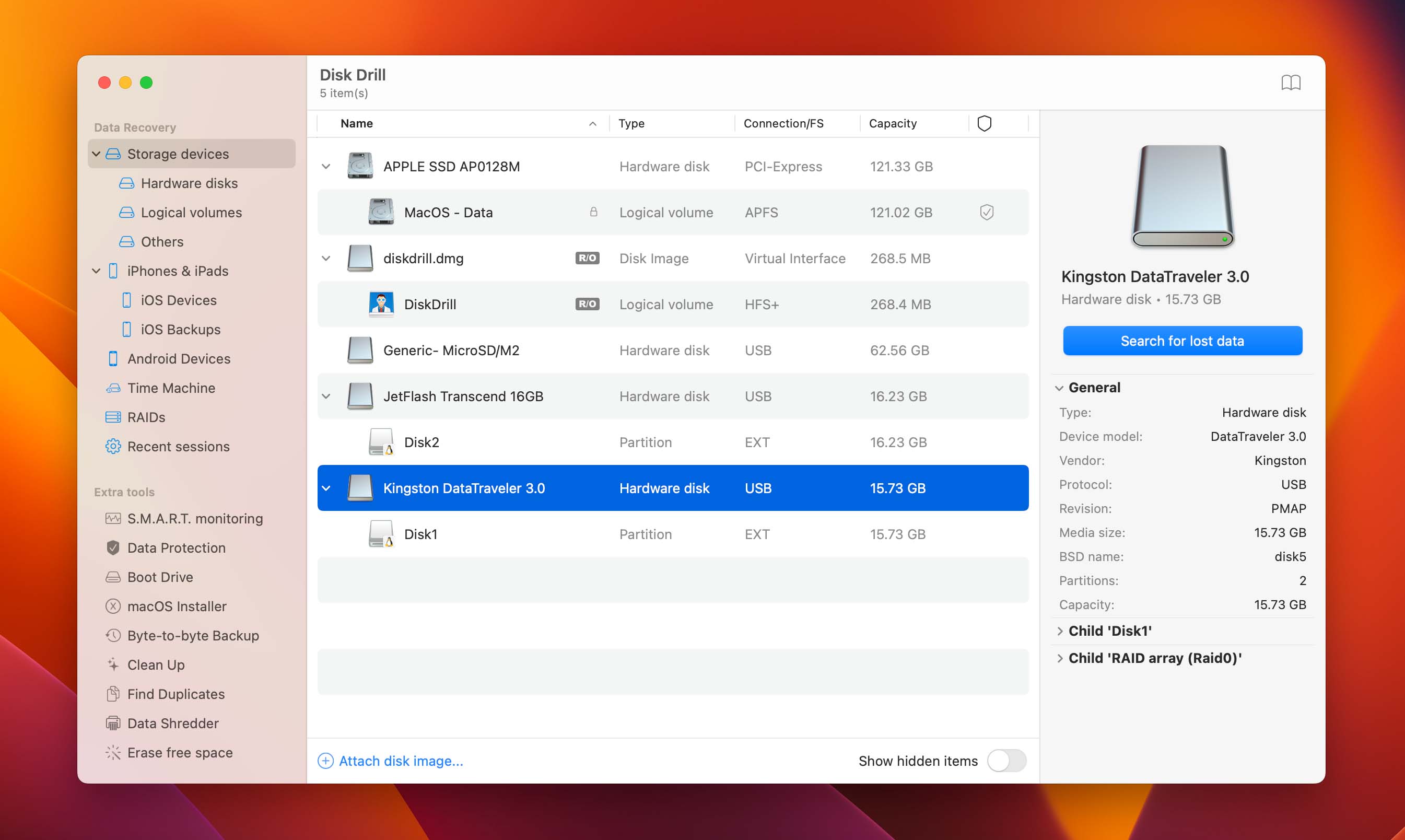 start scan drive