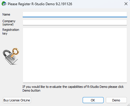 R-Studio Demo