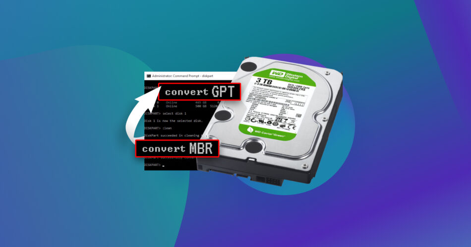 Convert MBR to GPT Without Data Loss