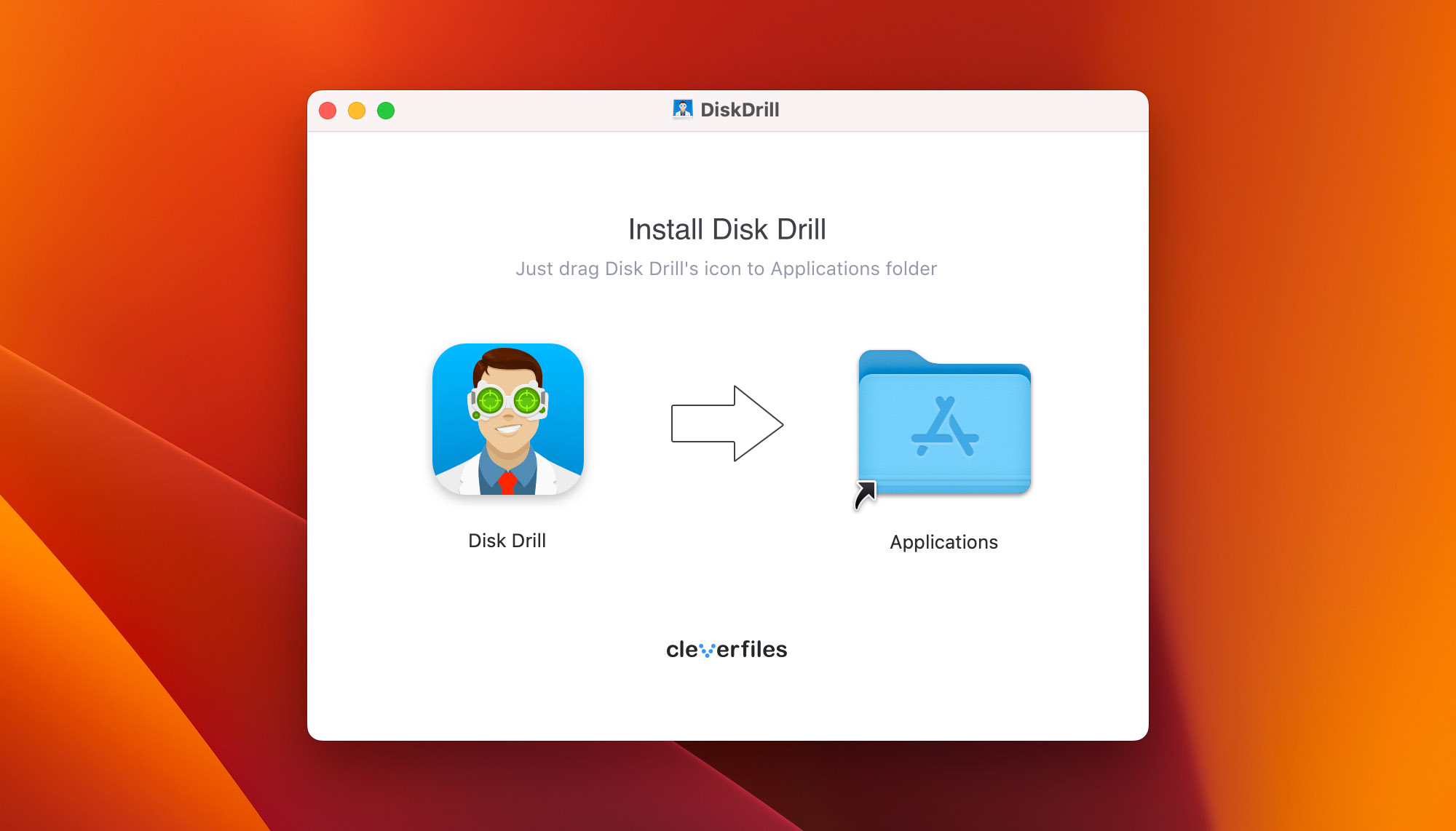 install Disk Drill for Mac