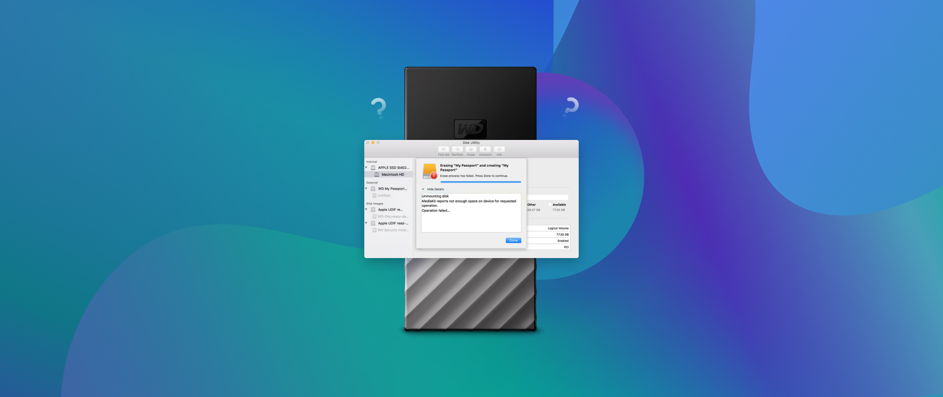 How to Fix WD My Passport Not Showing Up on a Mac