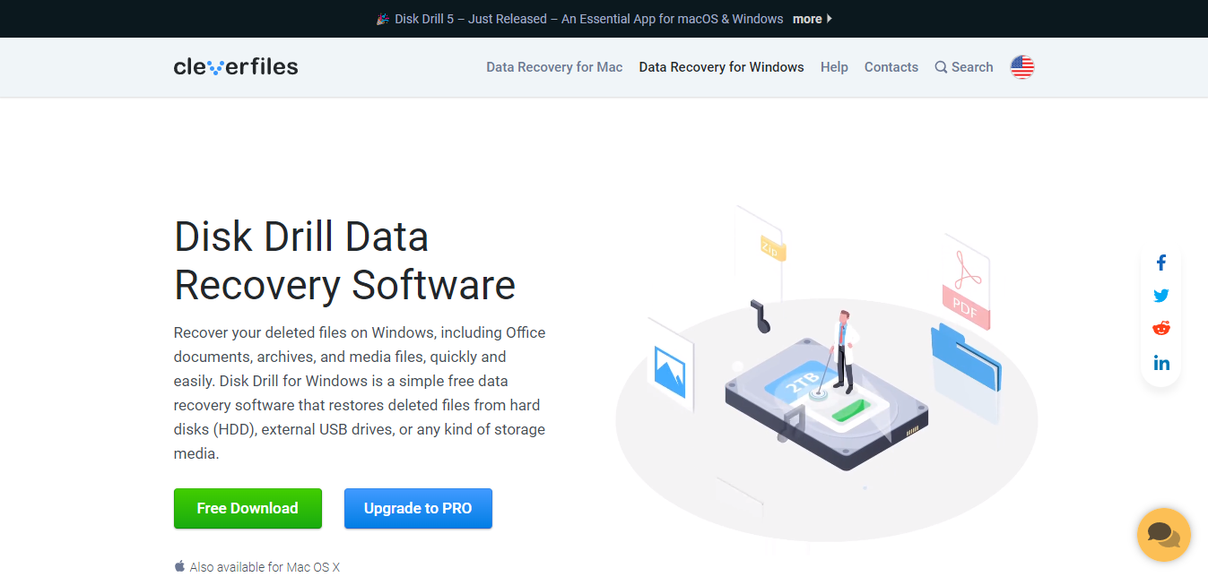 Disk Drill Website