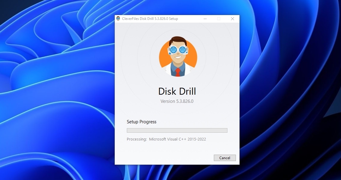 Disk Drill Setup First Screen