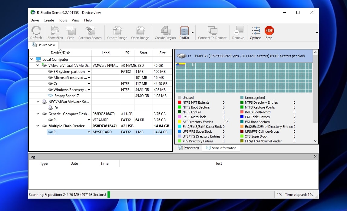 R Studio Scanning Device