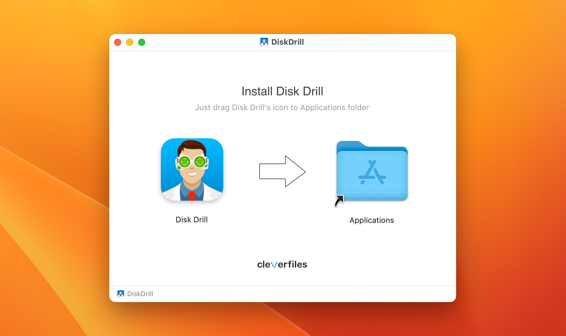 installing disk drill