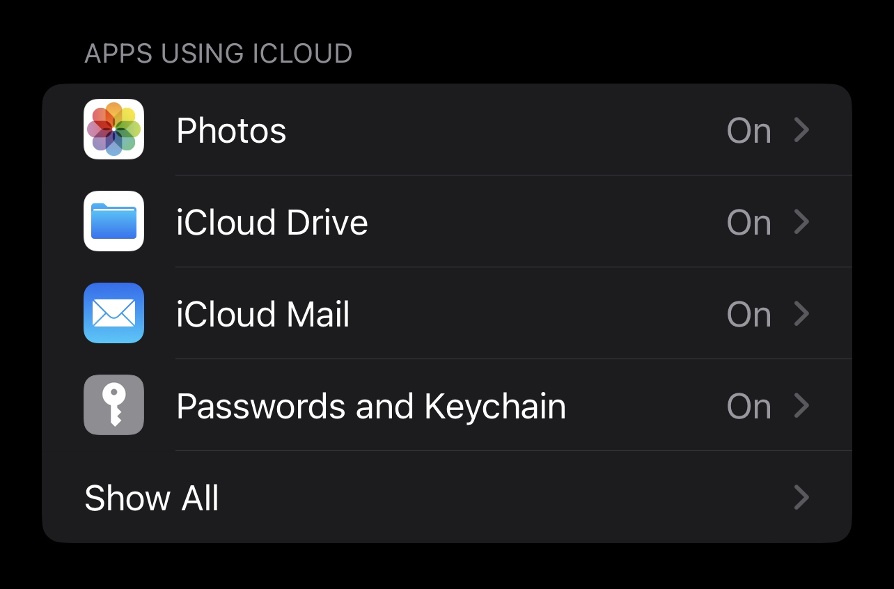 apps using icloud
