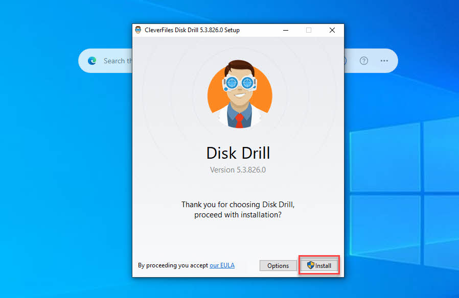 install disk drill windows 10