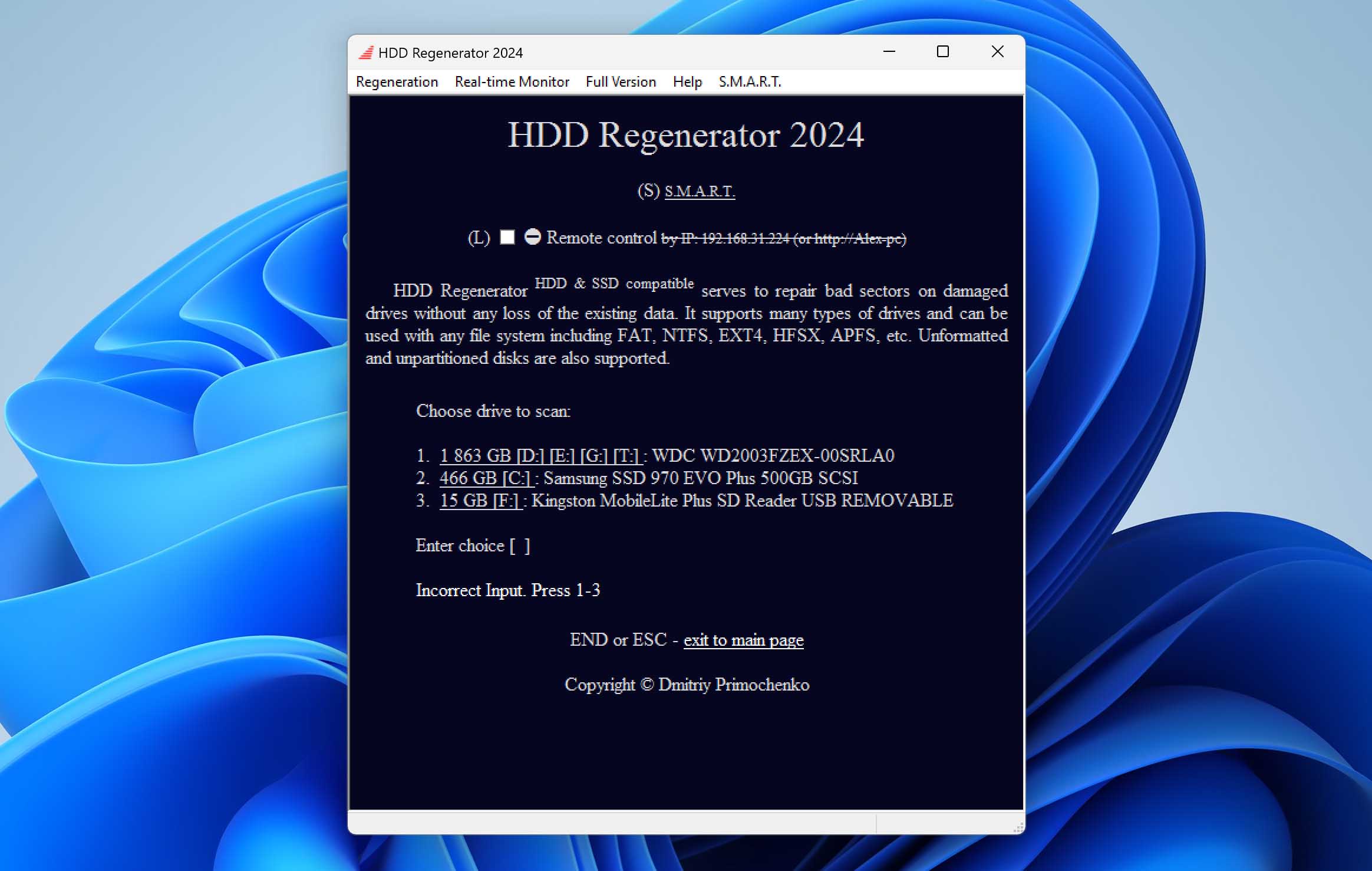 HDD Regenerator