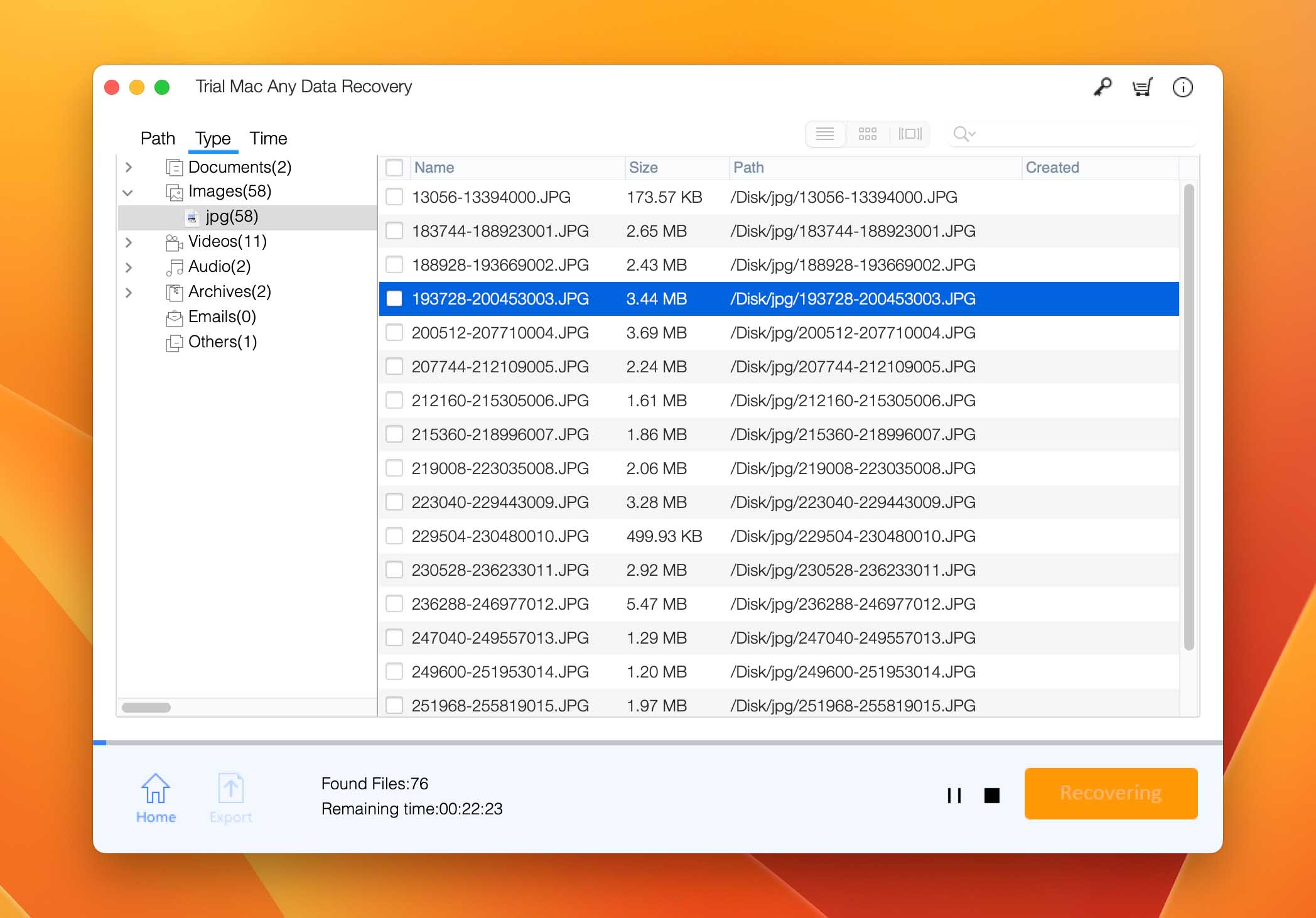 mac free any data recovery