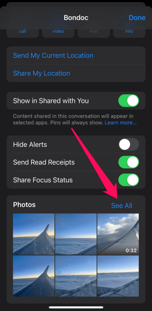 See All Photos Shared With a Contact Through the Messages App on iPhone