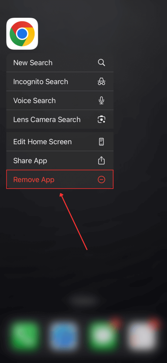 Remove Chrome App