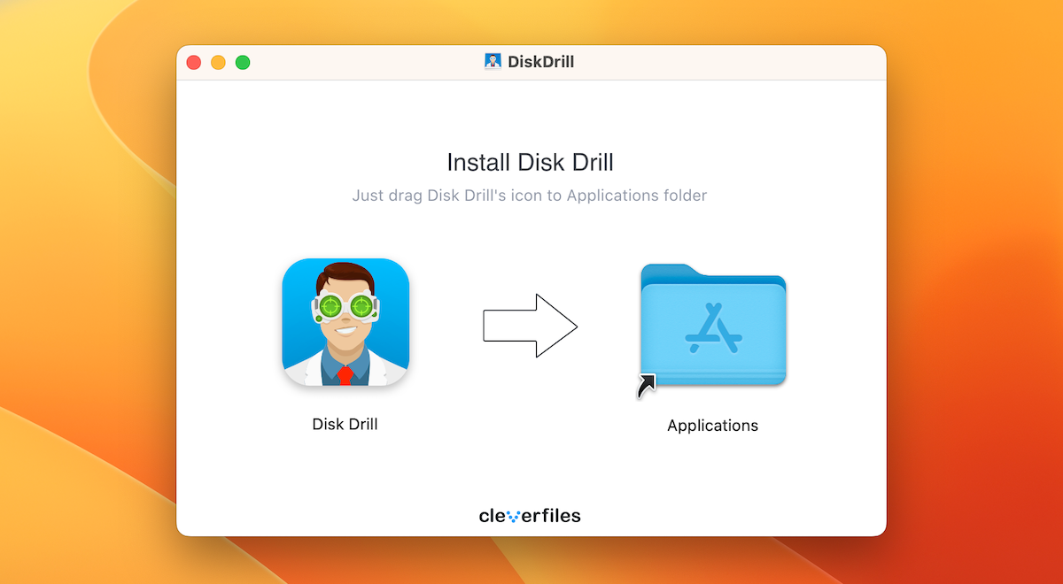 install disk drill on Mac