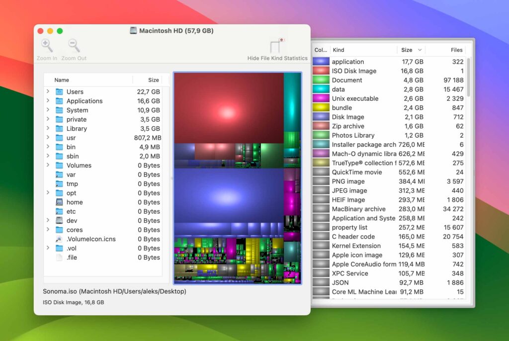 Type Disc In Inventory Disk Inventory X Vs. Omnidisksweeper Vs. Speccy Comparison – MVIM