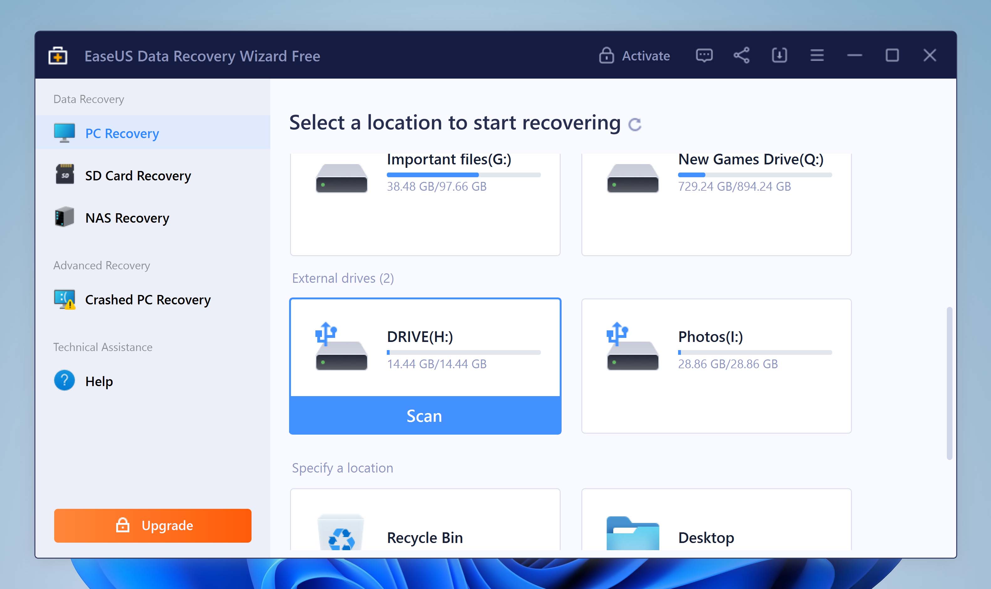 easeus data recovery wizard for fat32 recovery
