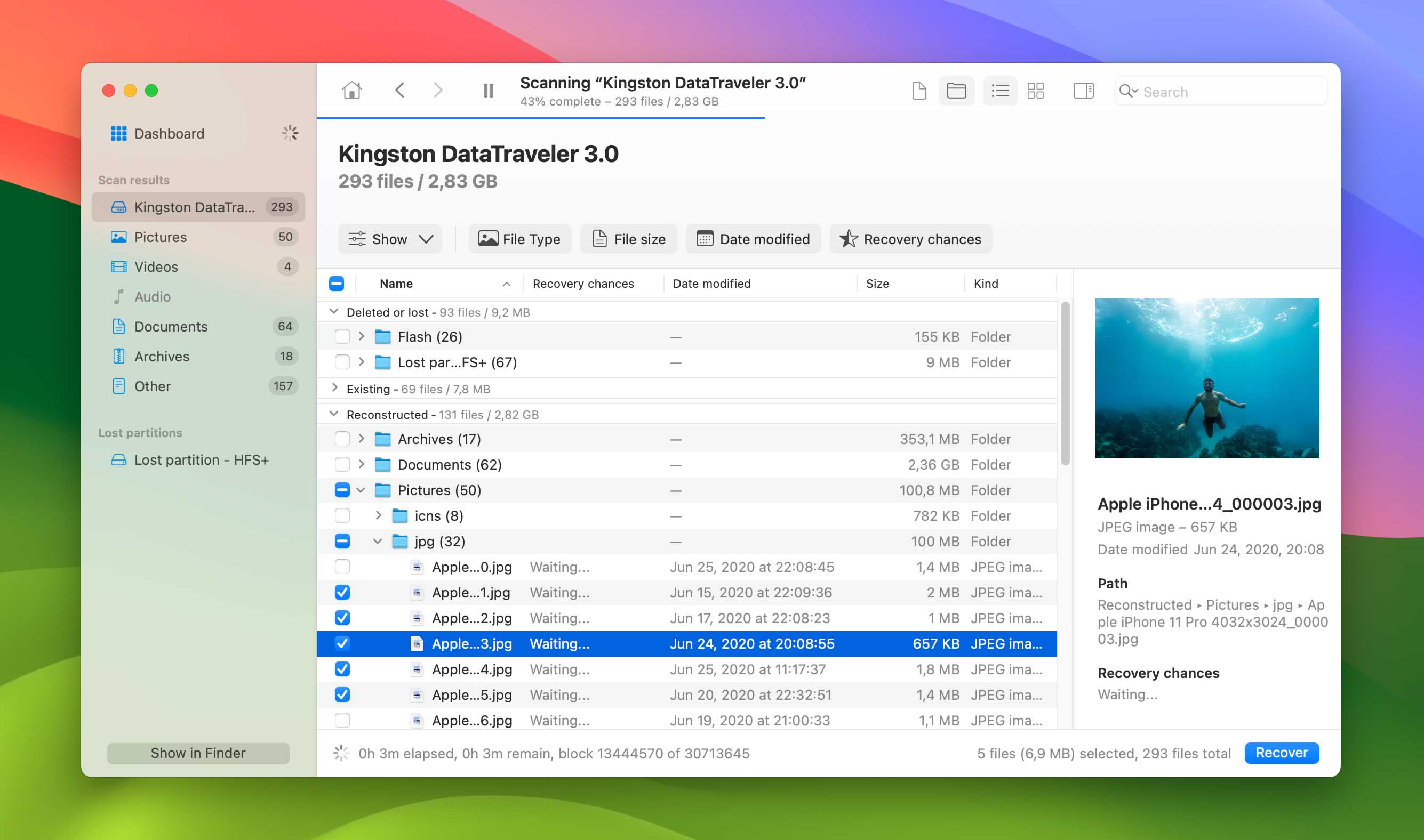 Graphic illustration of Disk Drill, a recommended Mac alternative for Recuva for data recovery