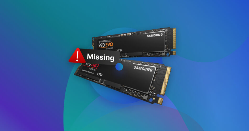 M.2 SSD Not Showing Up