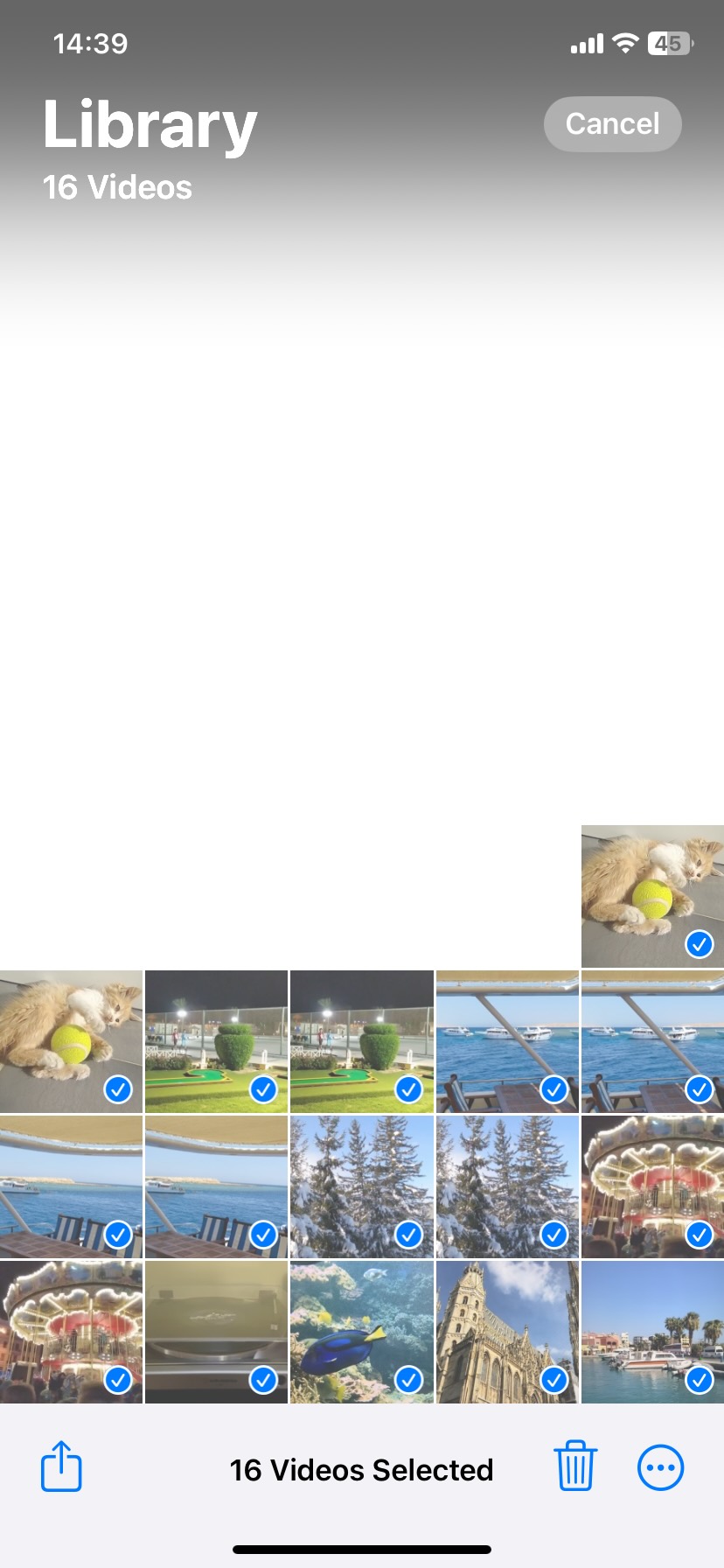 Select files