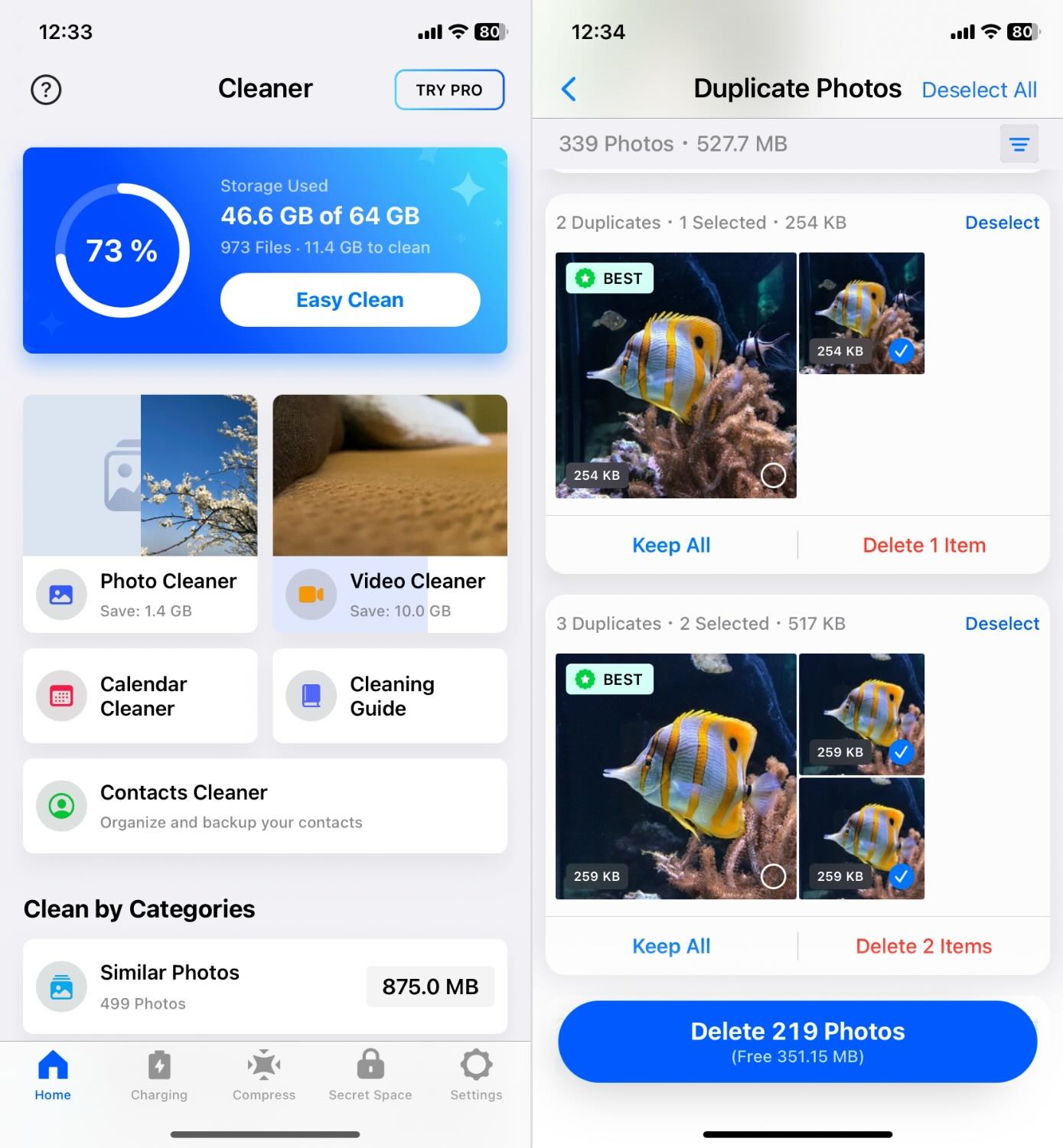 Cleaner for iPhone