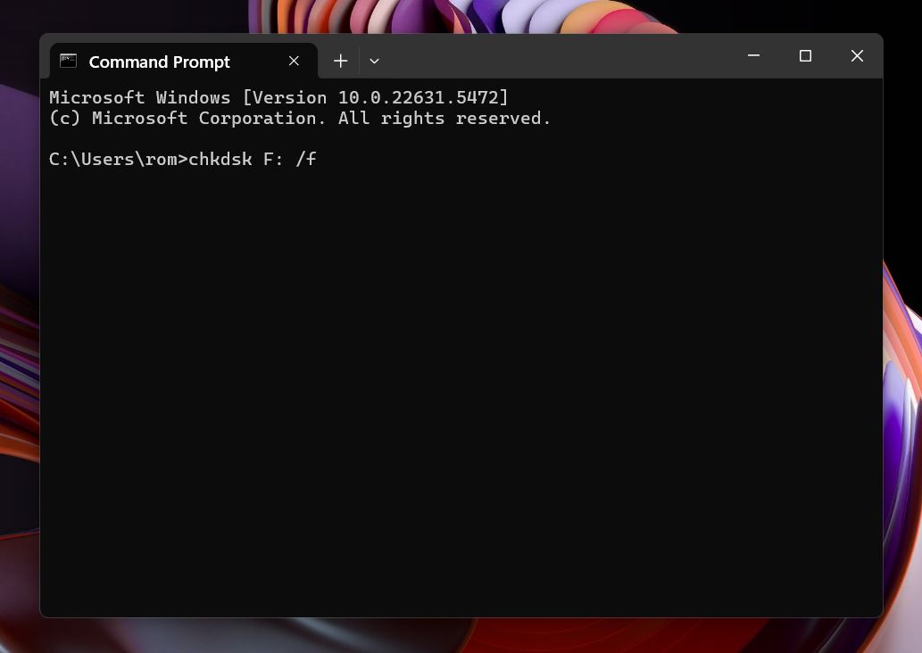 CHKDSK