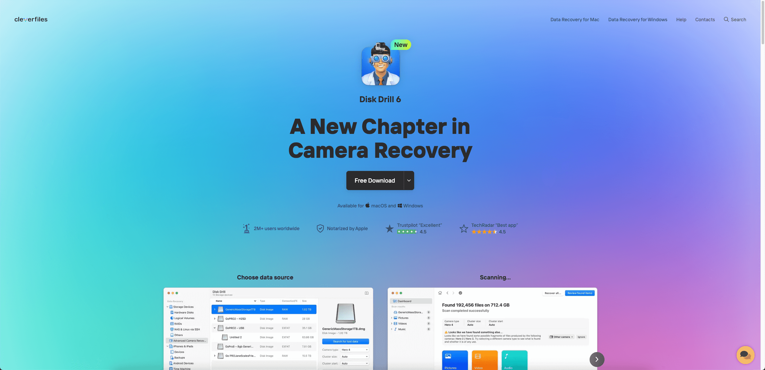Disk Drill 6 - Landing Page