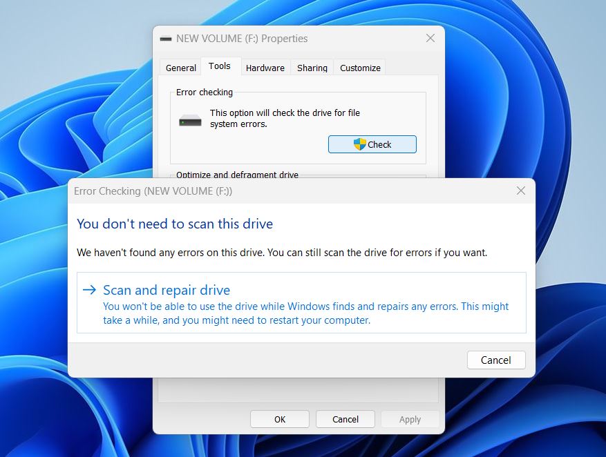 Error checking