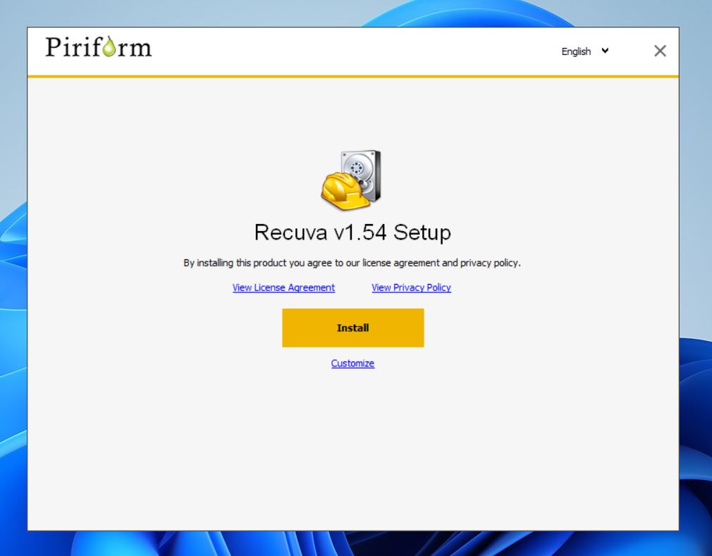 Click Install