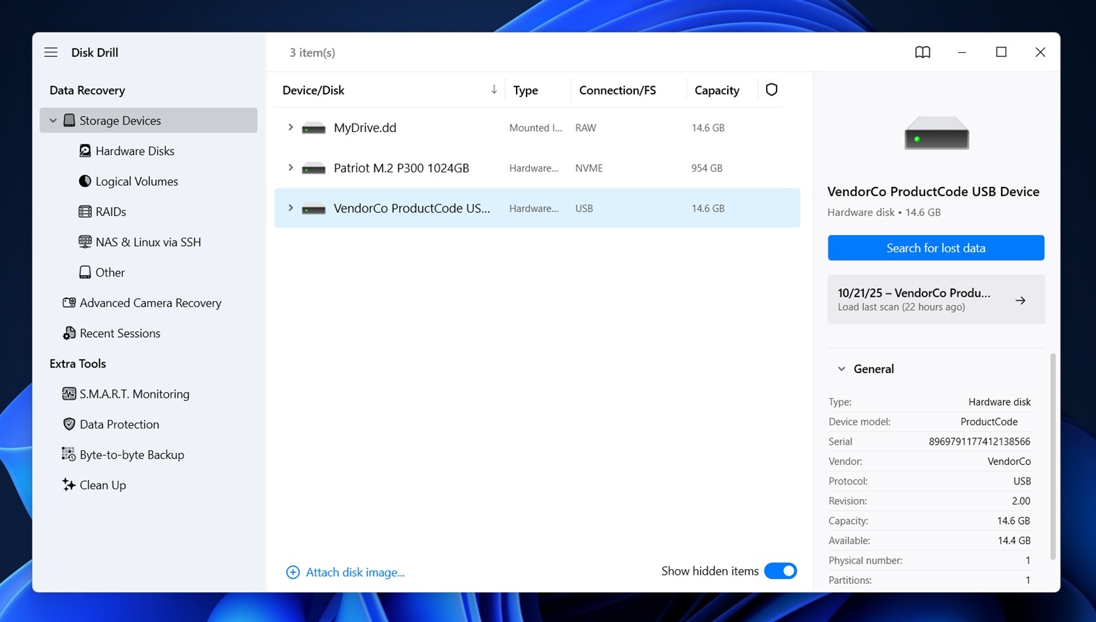 Look for your Nikon memory card