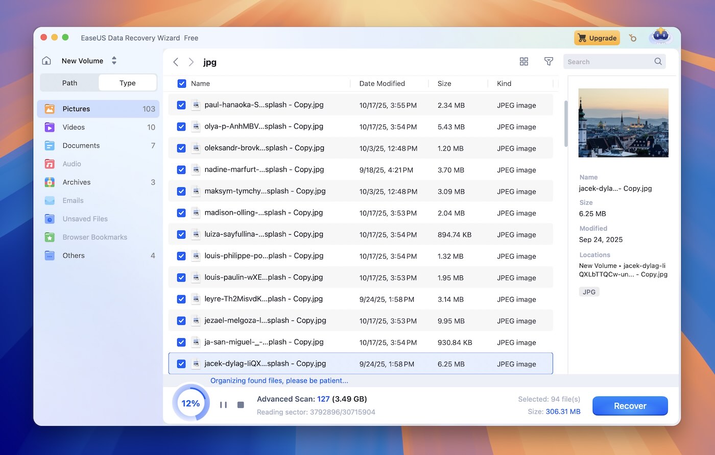 EaseUS Data Recovery