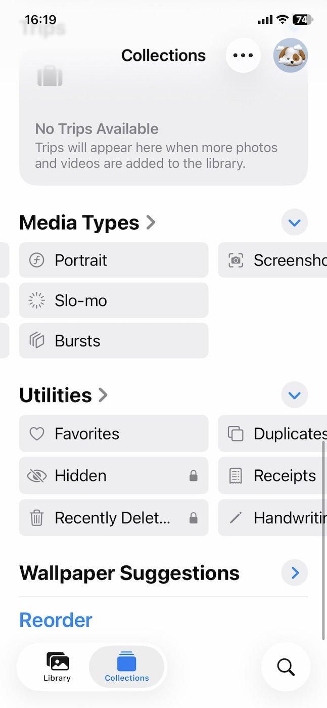 Find the Utilities tab