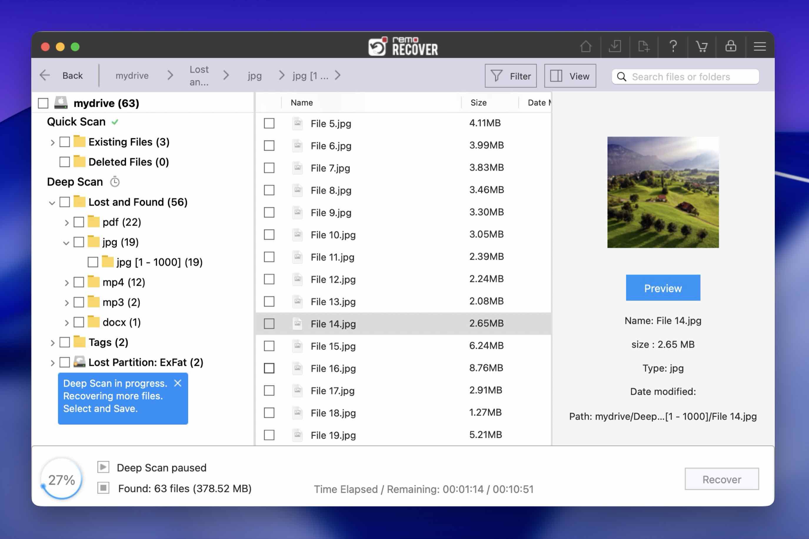 Remo Recover for Mac