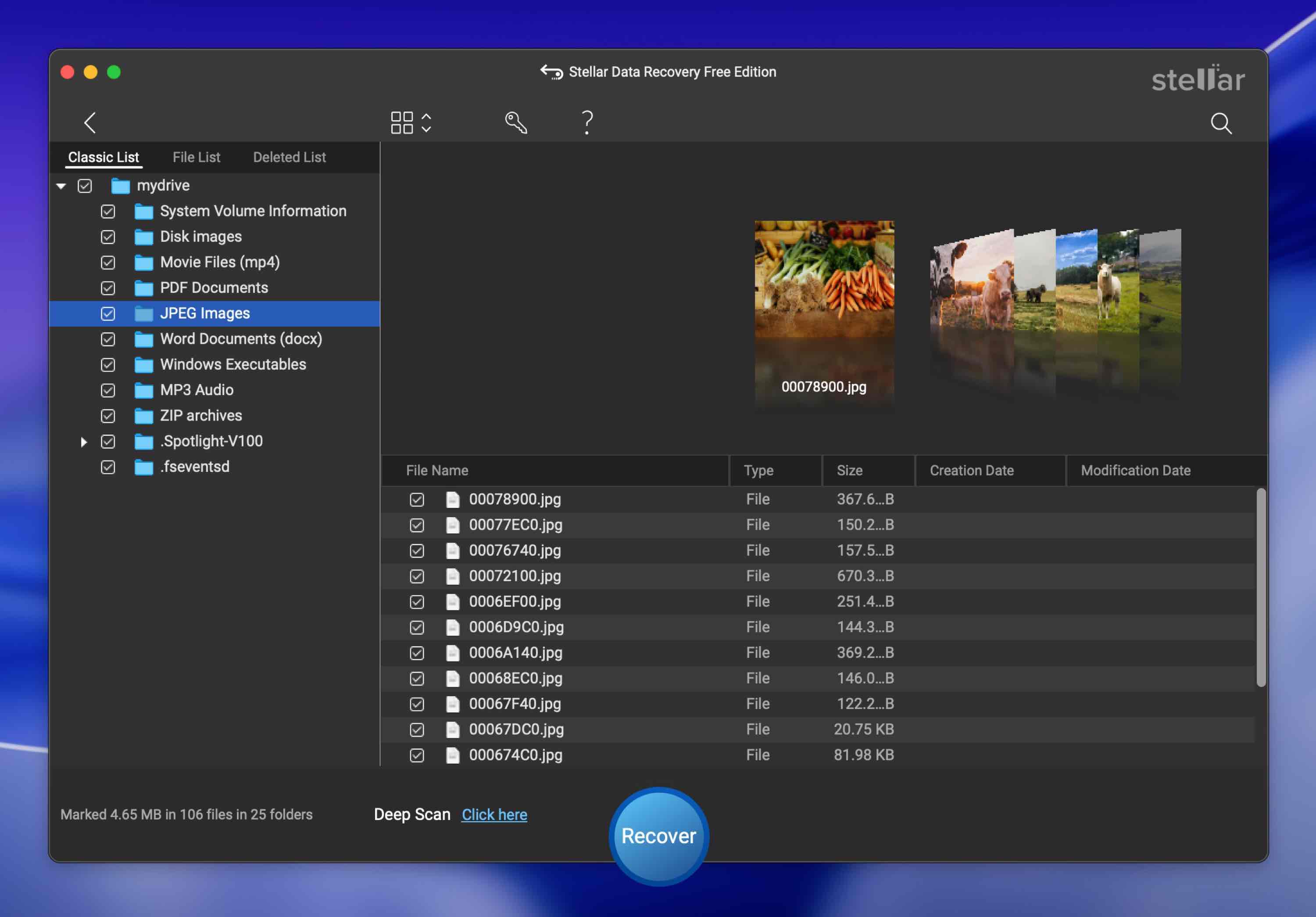 Stellar Data Recovery for Mac