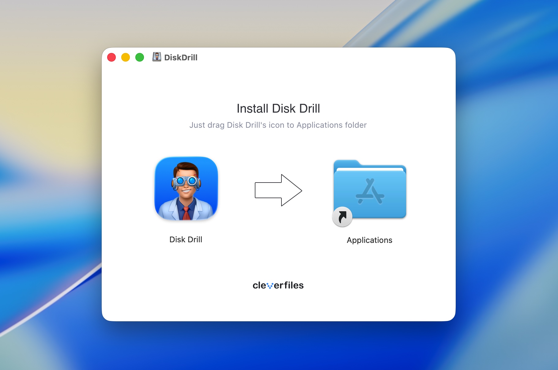 Installing Disk Drill for Mac
