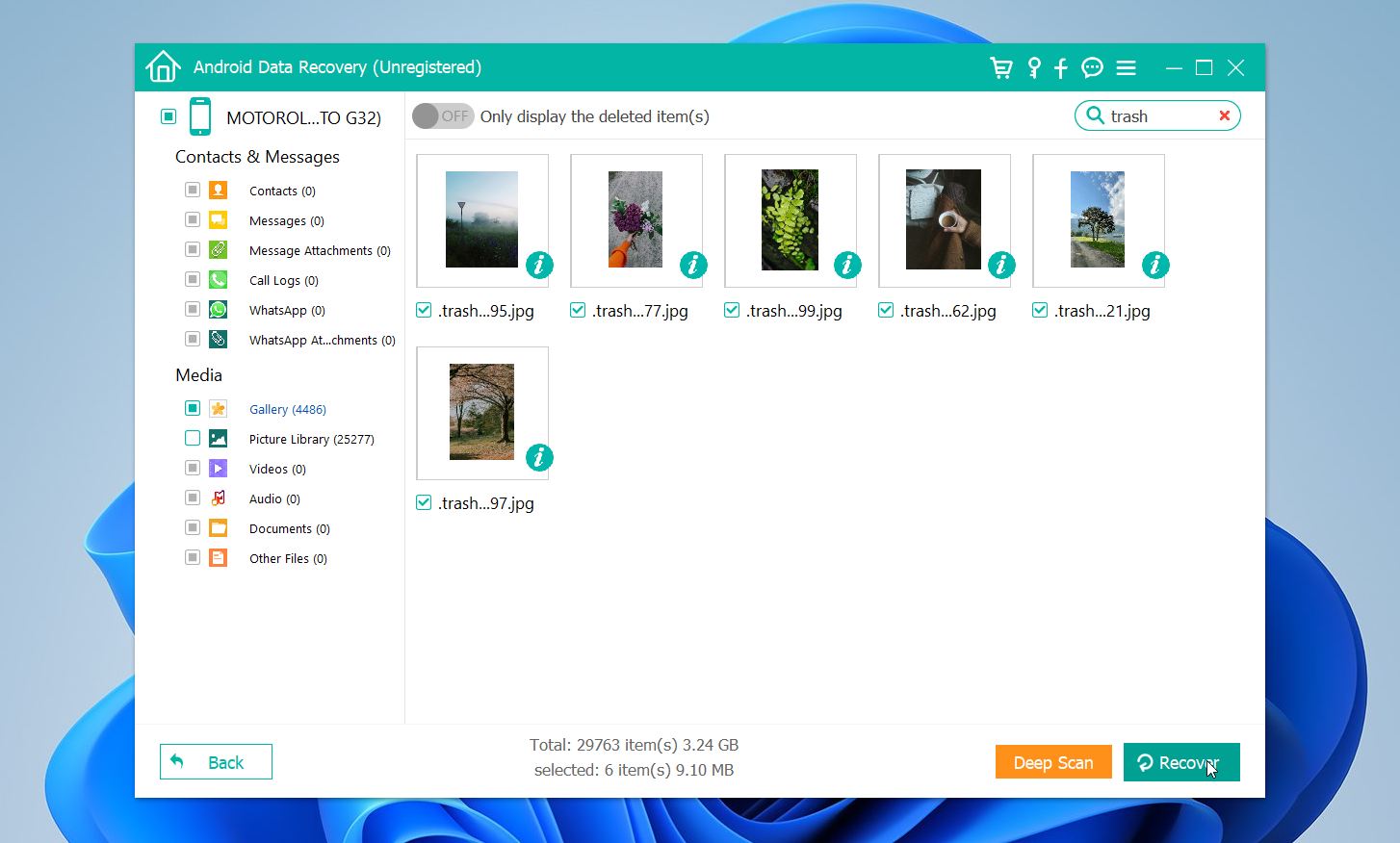 FoneLab preview & recover