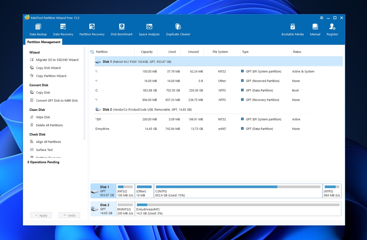 MiniTool Partition Wizard