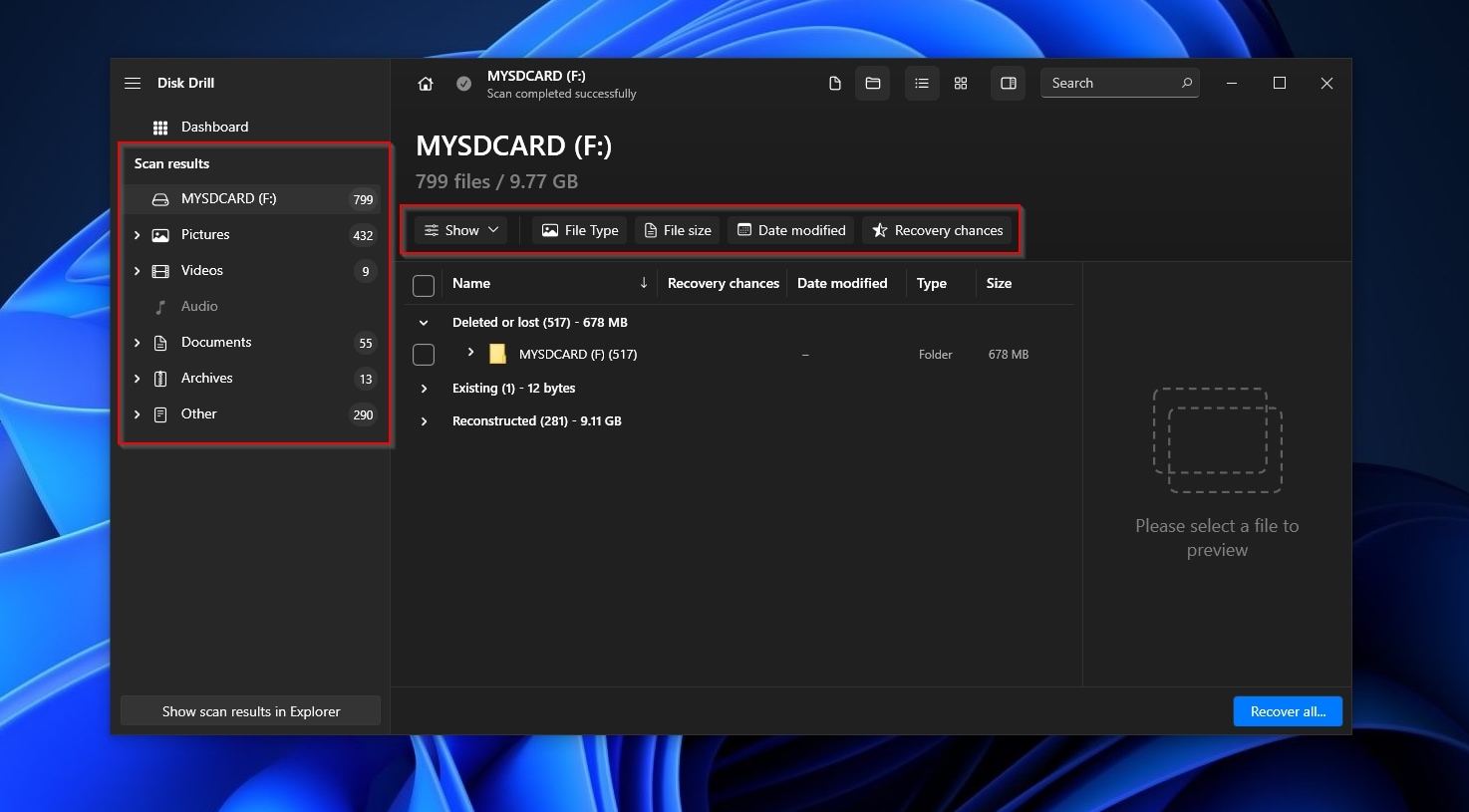 Disk Drill Filters And Categories